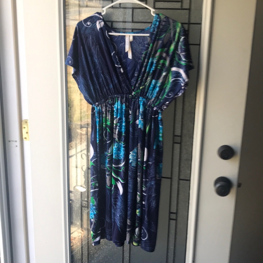 Beautiful Navy/floral dress